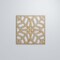 Ekena Millwork Large Garland Decorative Fretwork Wood Wall Panels, Hickory, 23 3/8"W x 23 3/8"H x 3/8"T WALW24X24X0375GRDHI - alternate 5